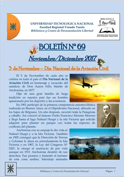 Boletín Nº 69 noviembre / Diciembre