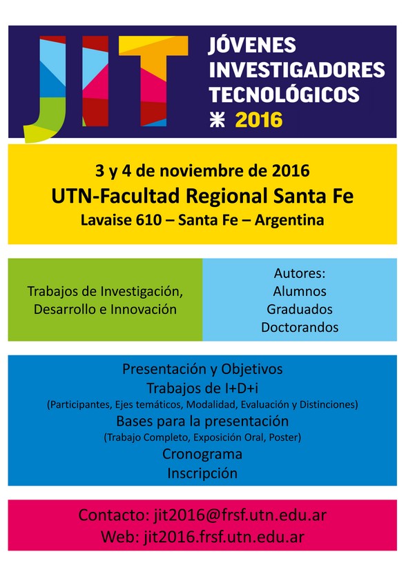 Afiche JIT 2016