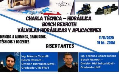 CHARLA TÉCNICA – HIDRÁULICA – BOSCH REXROTH