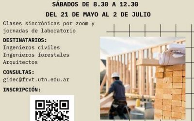 Curso de Posgrado: la Madera como Material Estructural