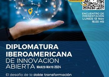 Está disponible la inscripción a la Diplomatura Iberoamericana de Innovación Abierta