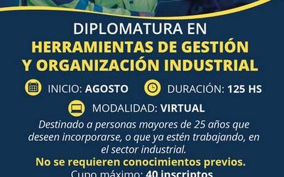 Está abierta la inscripción a la nueva diplomatura para personas que trabajan en el sector industrial