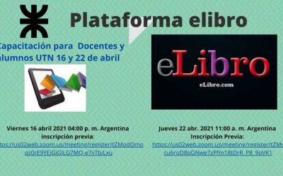 UTN ofrece capacitación para el uso de la plataforma eLibro.com