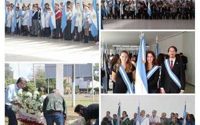 Homenaje de la comunidad venadense a los Héroes de Malvinas