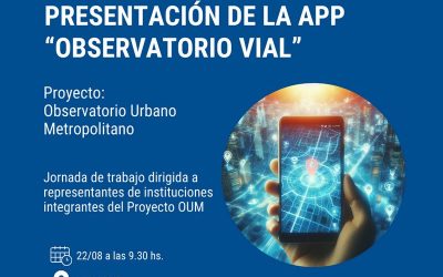 La UTN VT presentará a las instituciones la App “Observatorio Vial”