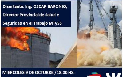 Charla Gratuita – Protocolo de prevención de explosiones de polvo