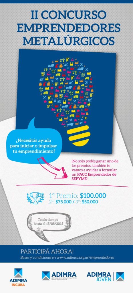 Banner II concurso emprendedores metalúrgicos