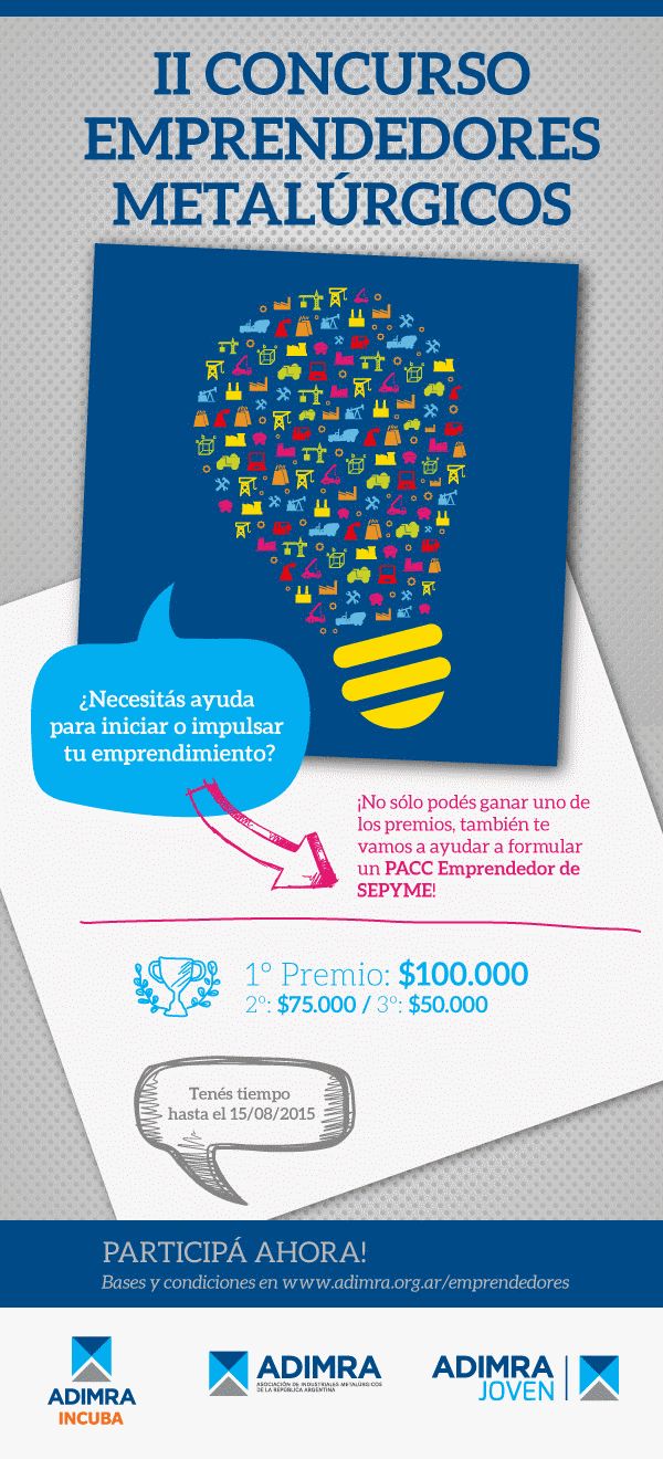 Banner II concurso emprendedores metalúrgicos