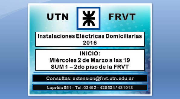 Banner Instalaciones Eléctricas Domiciliarias
