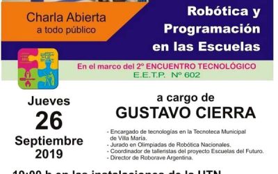 Charla Abierta a todo público