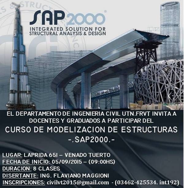 Banner Curso de Modelización de Estructuras SAP2000