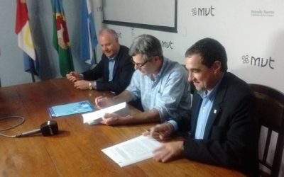 UTN VT, MVT Y CEVT firmaron el convenio por Sistemas de Información Geográfica.