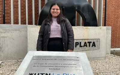La UTN VT en CICE 2025 representada por la estudiante de Ingeniería Electromecánica Lisbeth Pujol