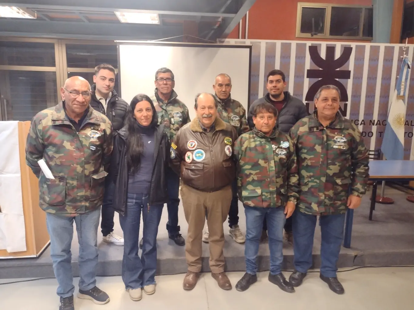 Owen Crippa prensentó en UTN VT su Libro Con La Patria En El Alma
