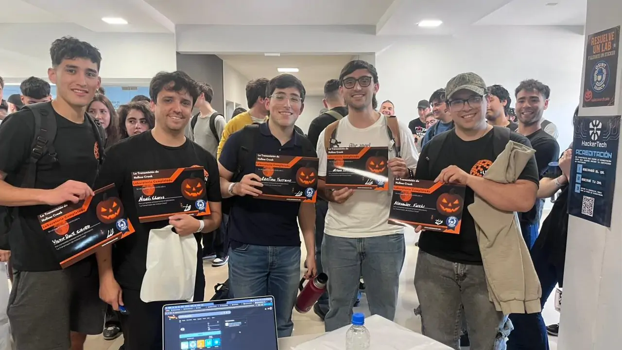 Estudiantes de UTN se consagraron ganadores del CTF “HackerTech Reloaded” en el 14° Congreso Nacional de Ingeniería en Sistemas de Información