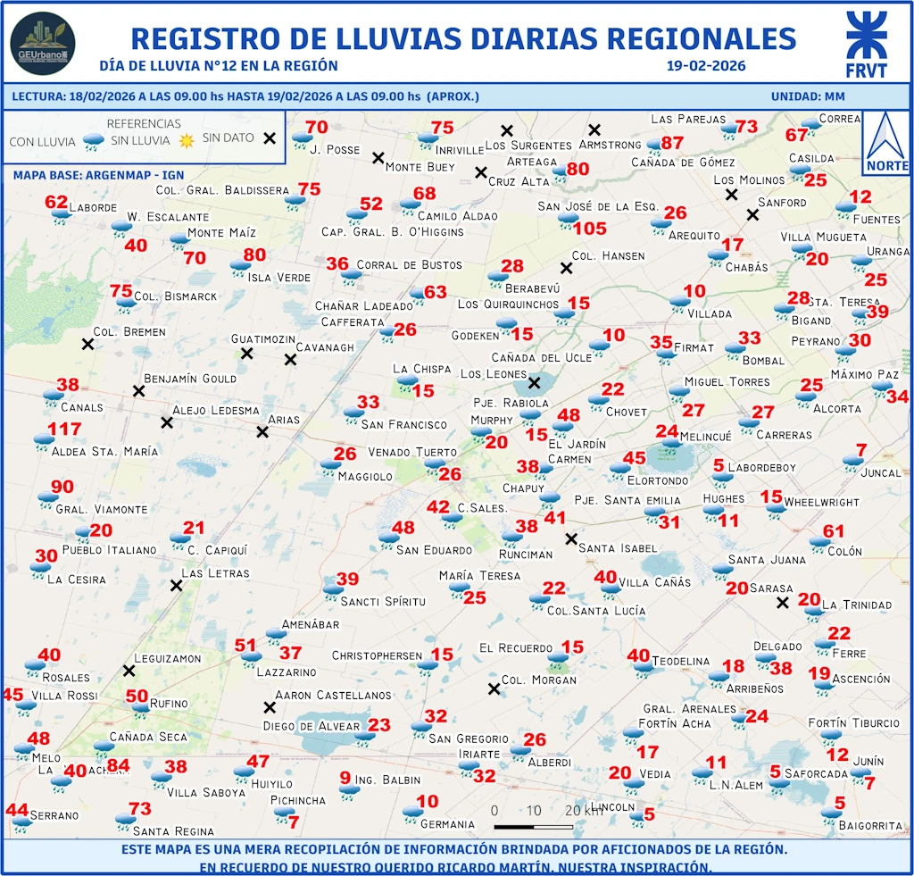 Día de lluvia 12 19-02-2026