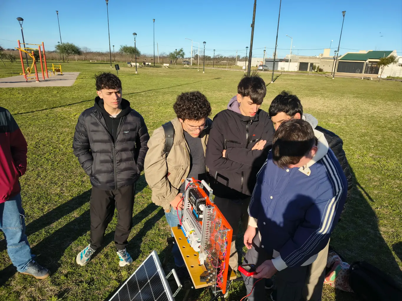 Relevamiento sobre enerfía electrica fotovoltaica 3ero IE - 1